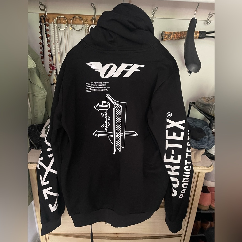 Off-White x Gore Tex matching sweatsuit from the fall collection 2013